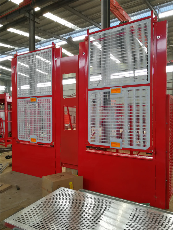 BORUIDA construction hoist with good powder coating