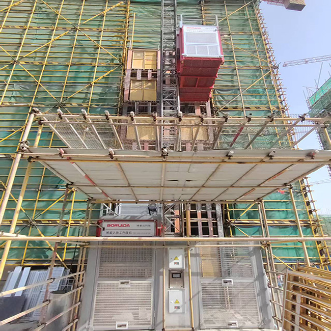 Conversion Buidling Construction Hoist Elevator Sc200