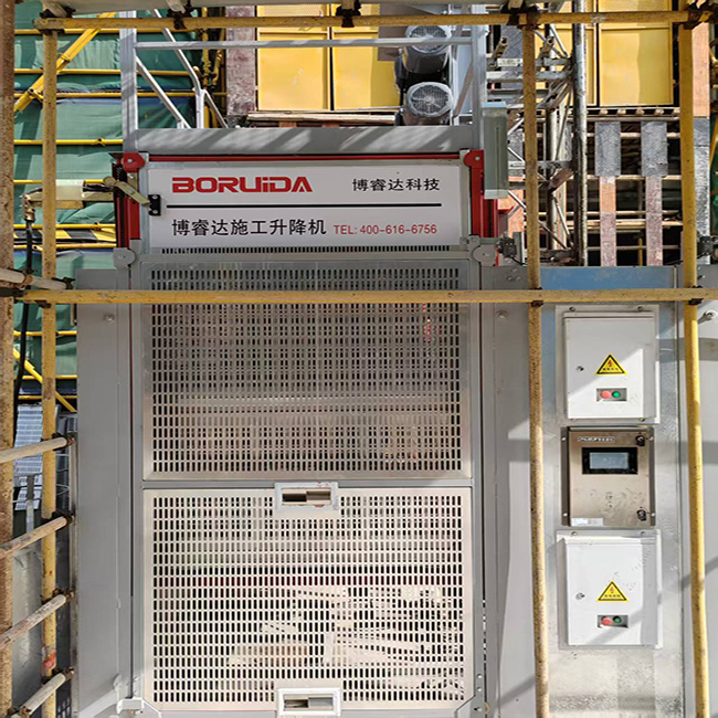 Conversion Buidling Construction Hoist Elevator Sc200