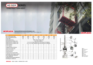 Boruida HEISER Series Hoist