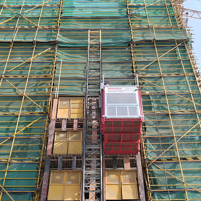 Conversion Buidling Construction Hoist Elevator Sc200